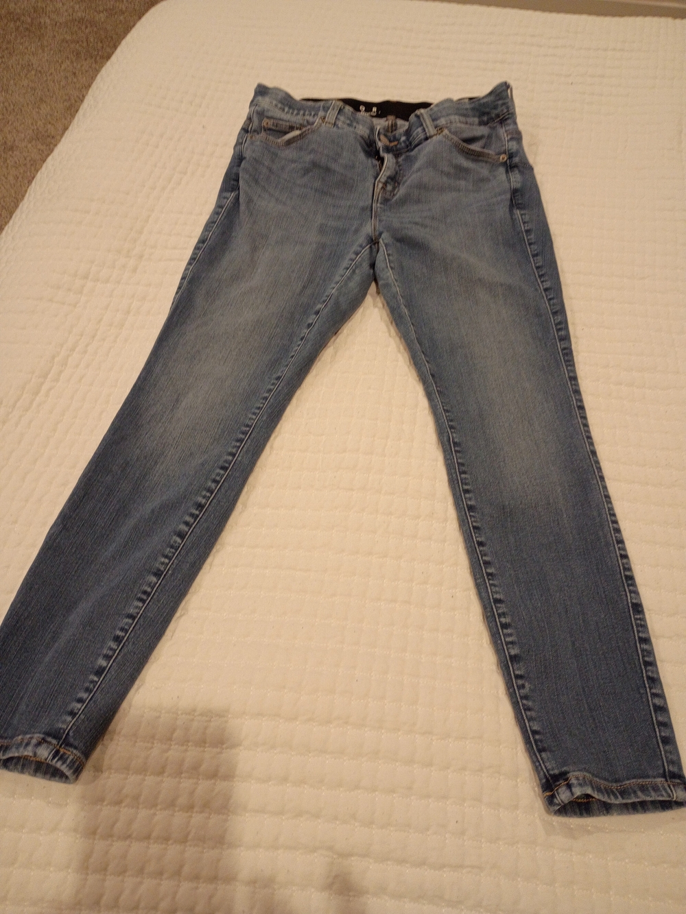 torrid Light Blue Skinny Jeans Set - Distressed & Classic - Picture 2 of 3